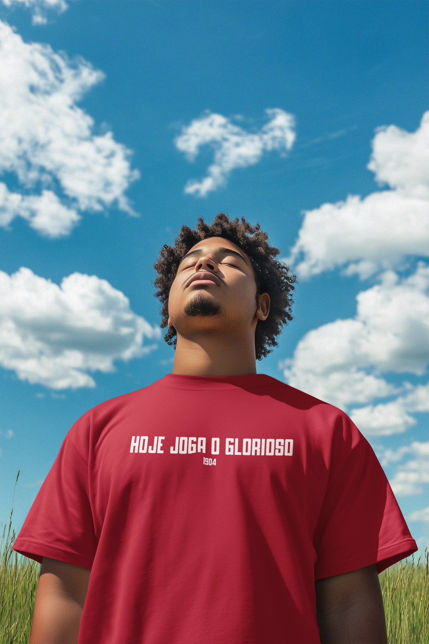 Tshirt Hoje joga o Glorioso 1904