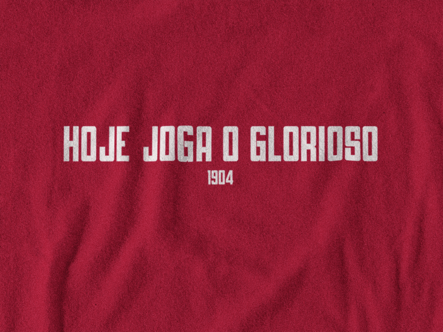 Camisola Hoje joga o Glorioso