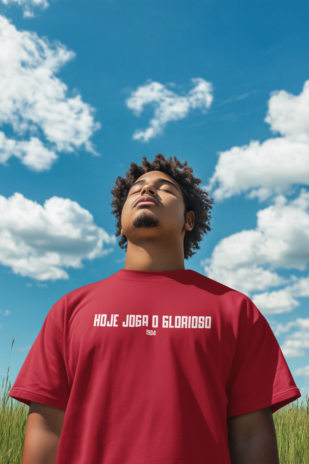 Tshirt Hoje joga o Glorioso 1904