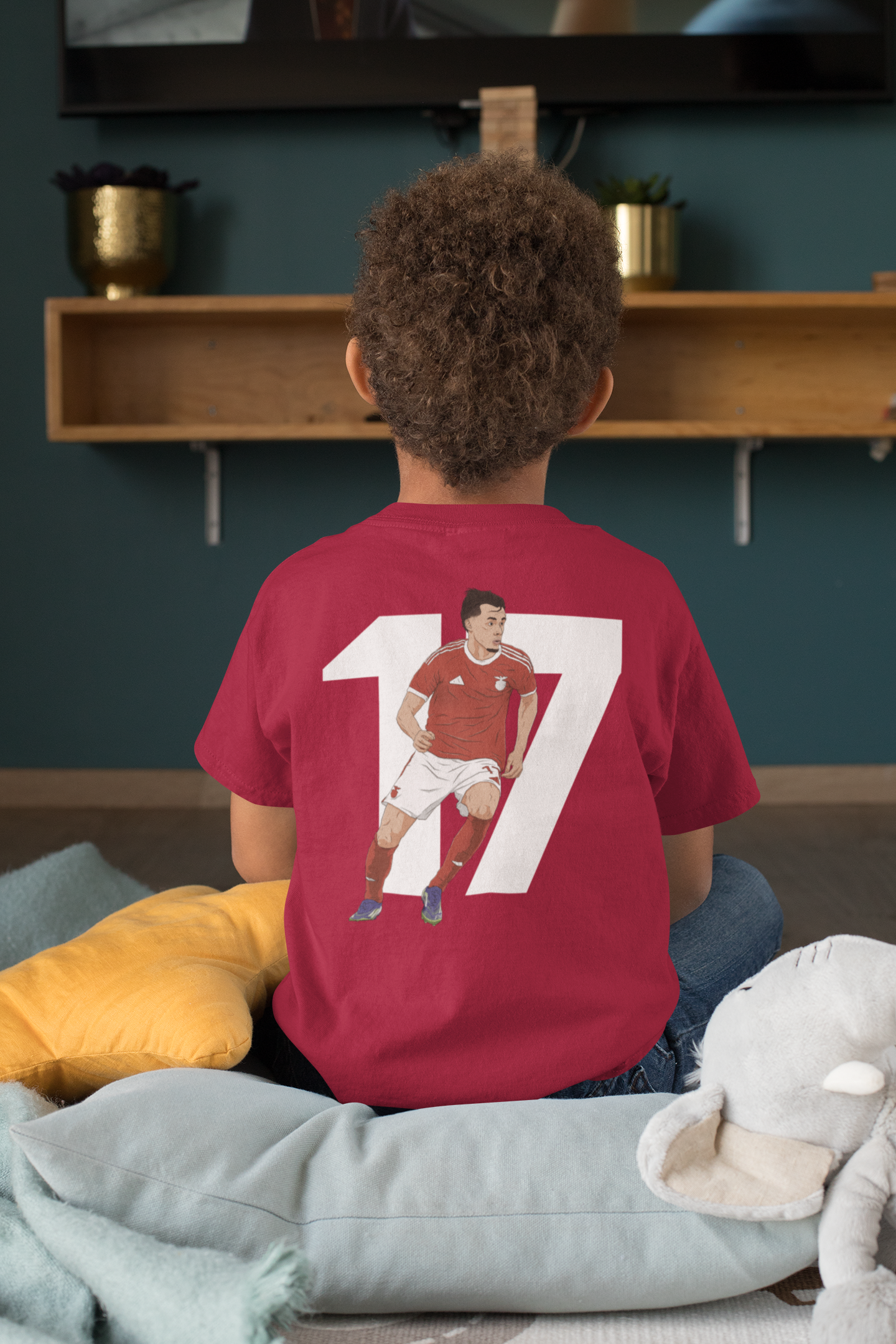 Tshirt Criança Como Não Amar - Jogador 17