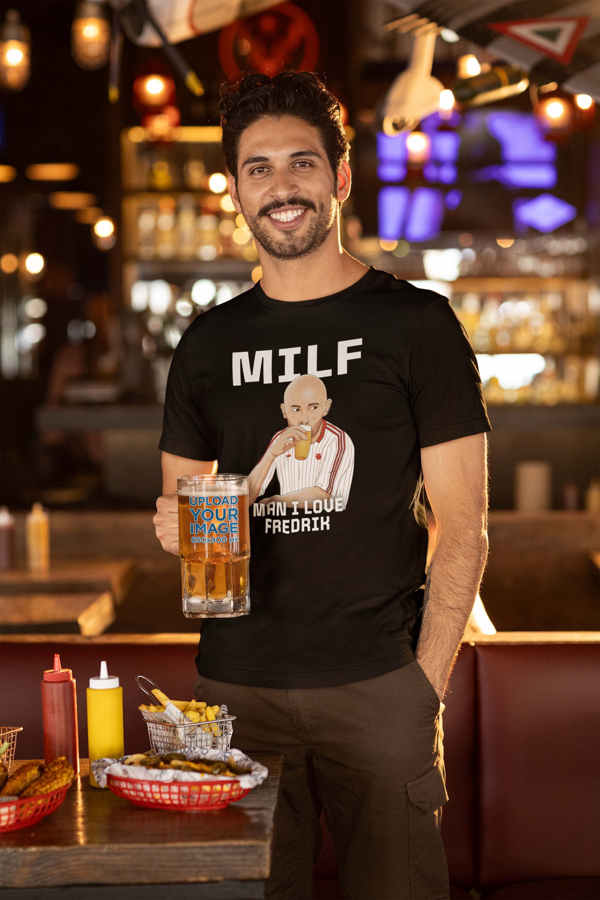 Tshirt MILF Man I Love Fredrik