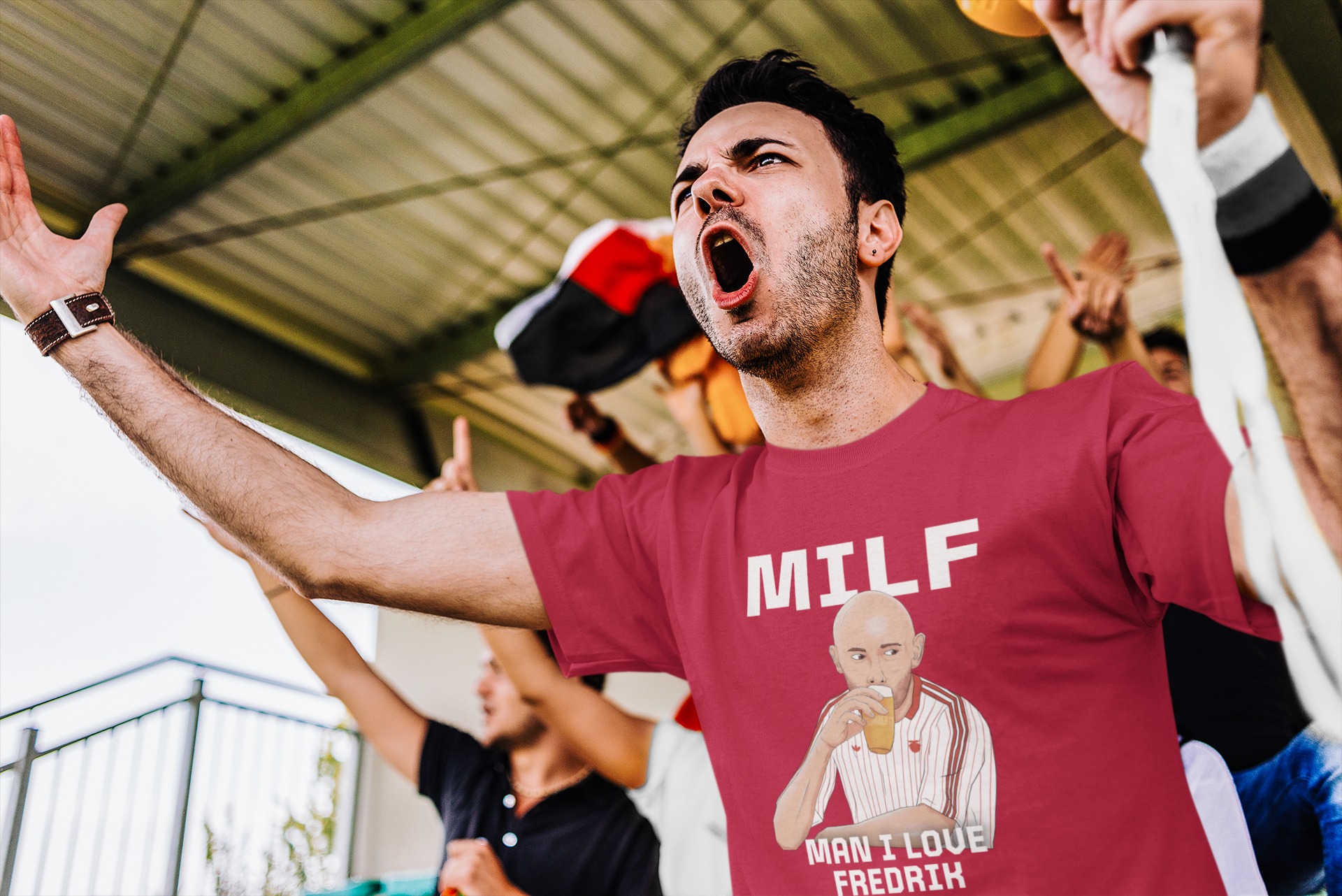 Tshirt MILF Man I Love Fredrik