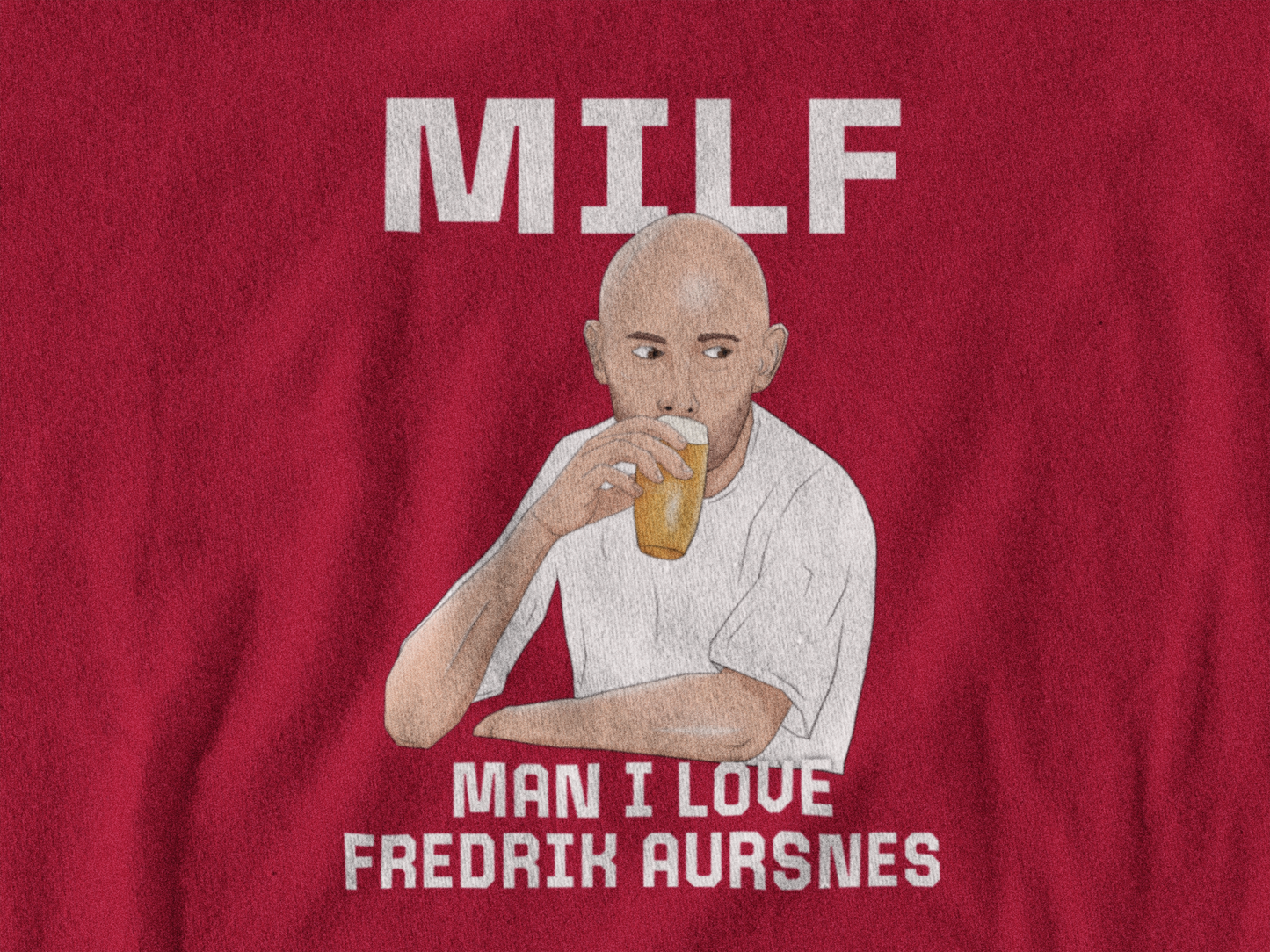 Tshirt MILF Man I Love Fredrik Aursnes - Benfica