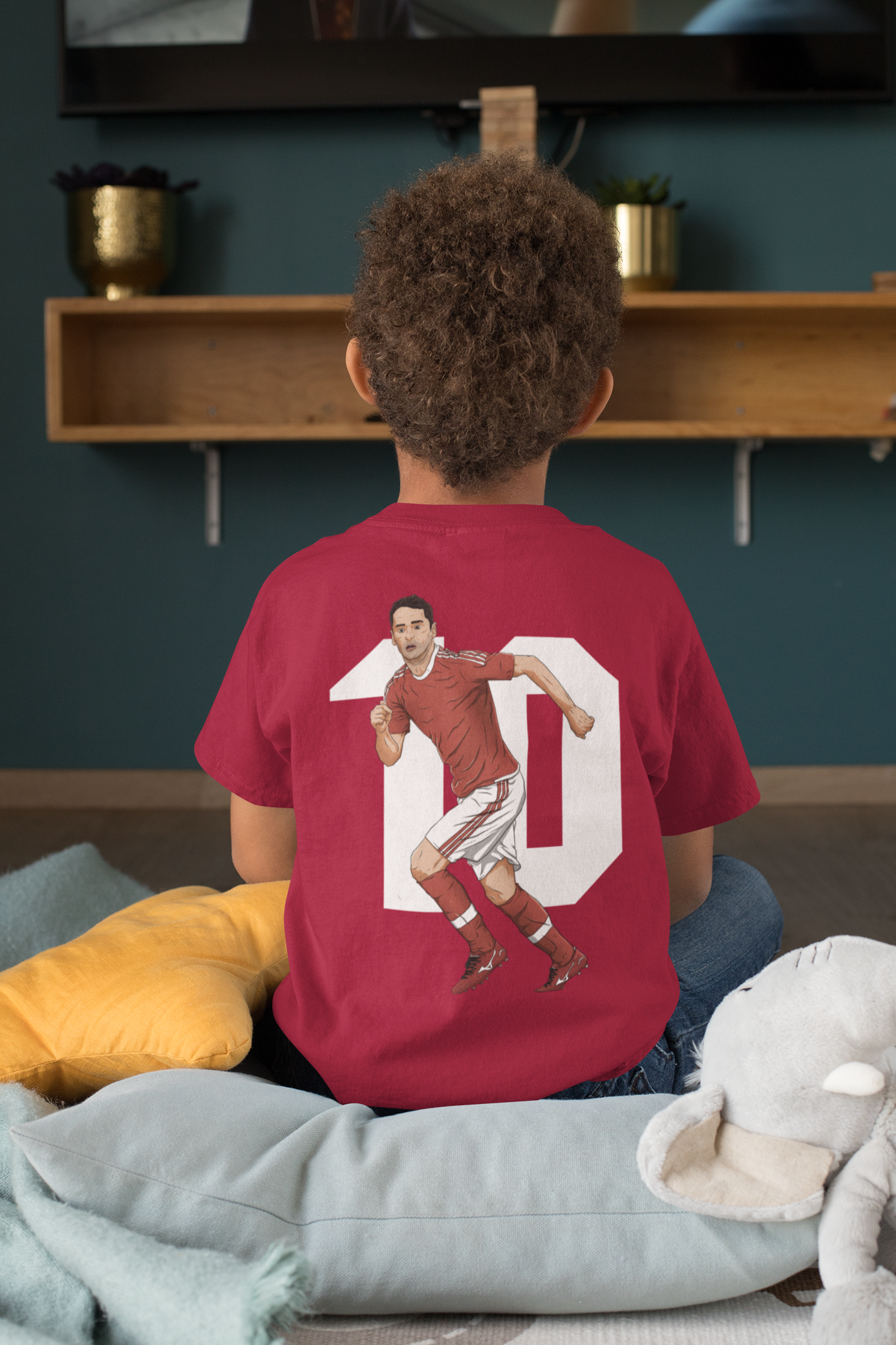 Tshirt Criança Pistolas - Jogador 10