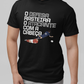 Tshirt “O defesa rasteira o atacante com a cabeça”