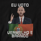 Camisola Eu Voto Vermelho e Branco