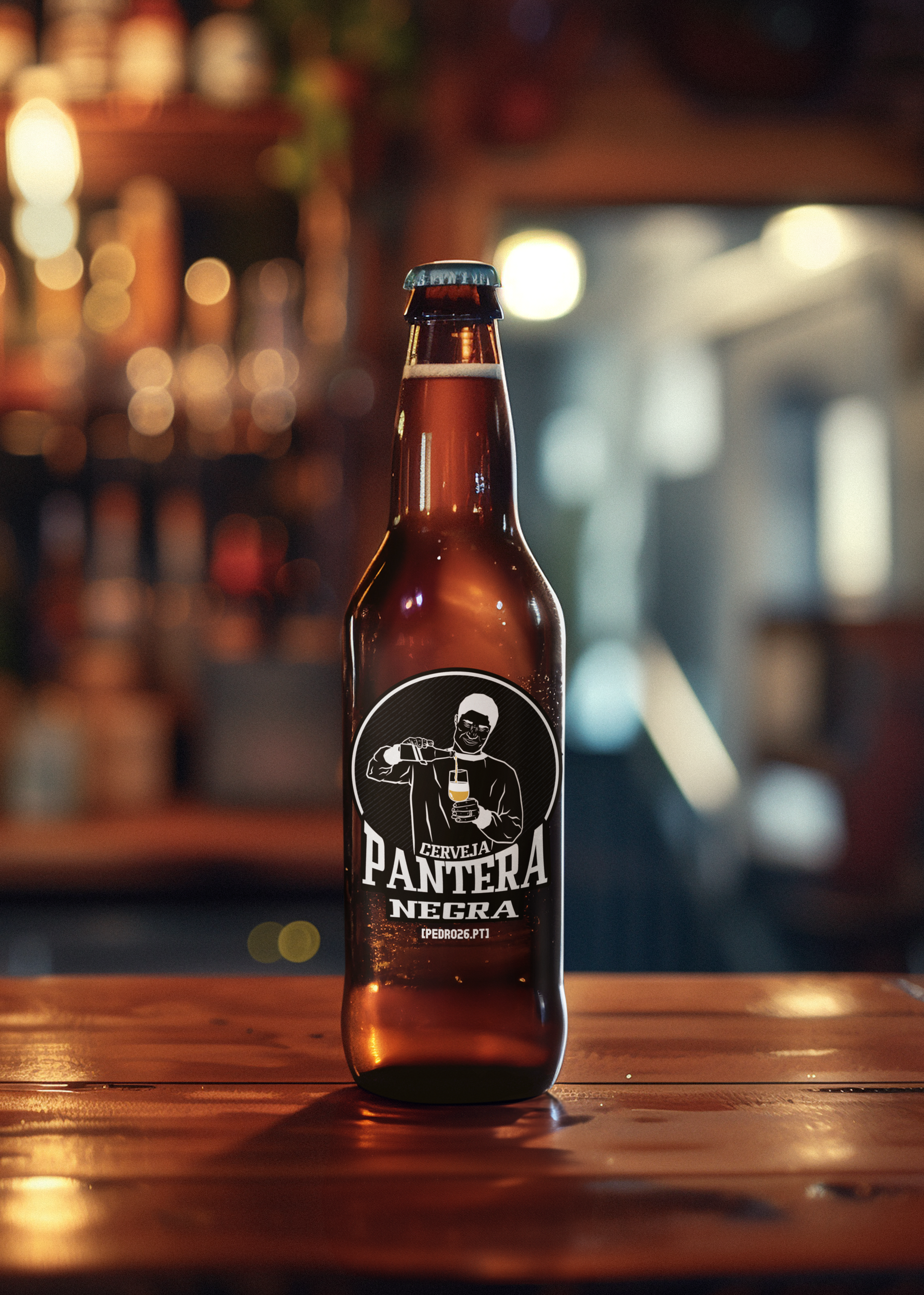 Tshirt Cerveja Pantera Negra