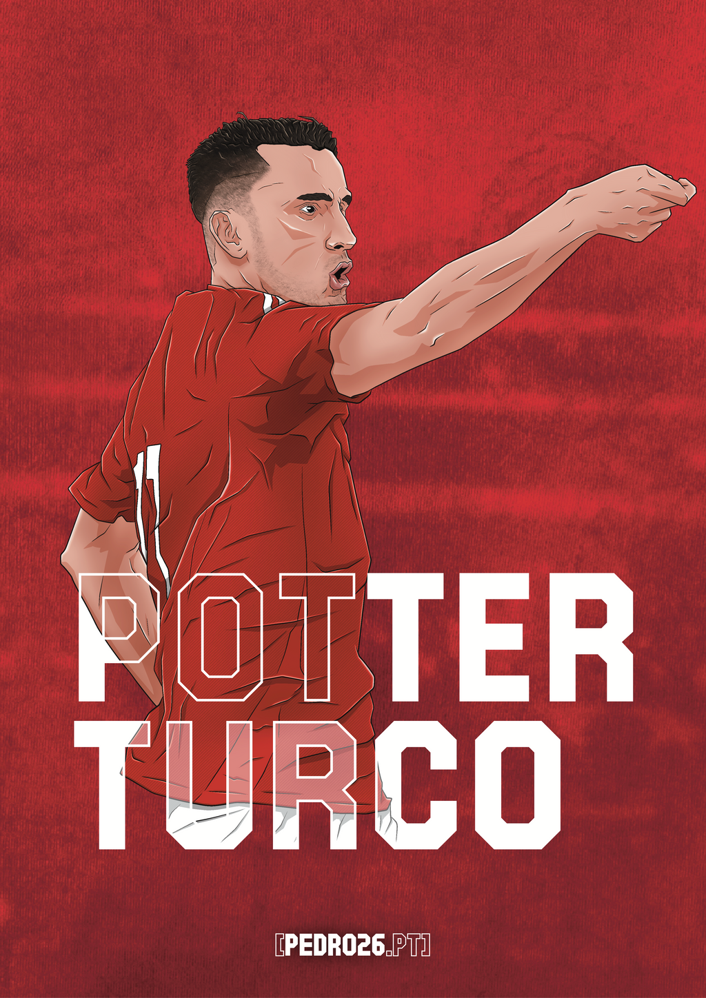 Quadro Potter Turco - Jogador 17