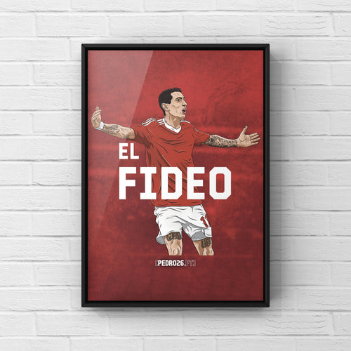 Quadro El Fideo - Jogador 11