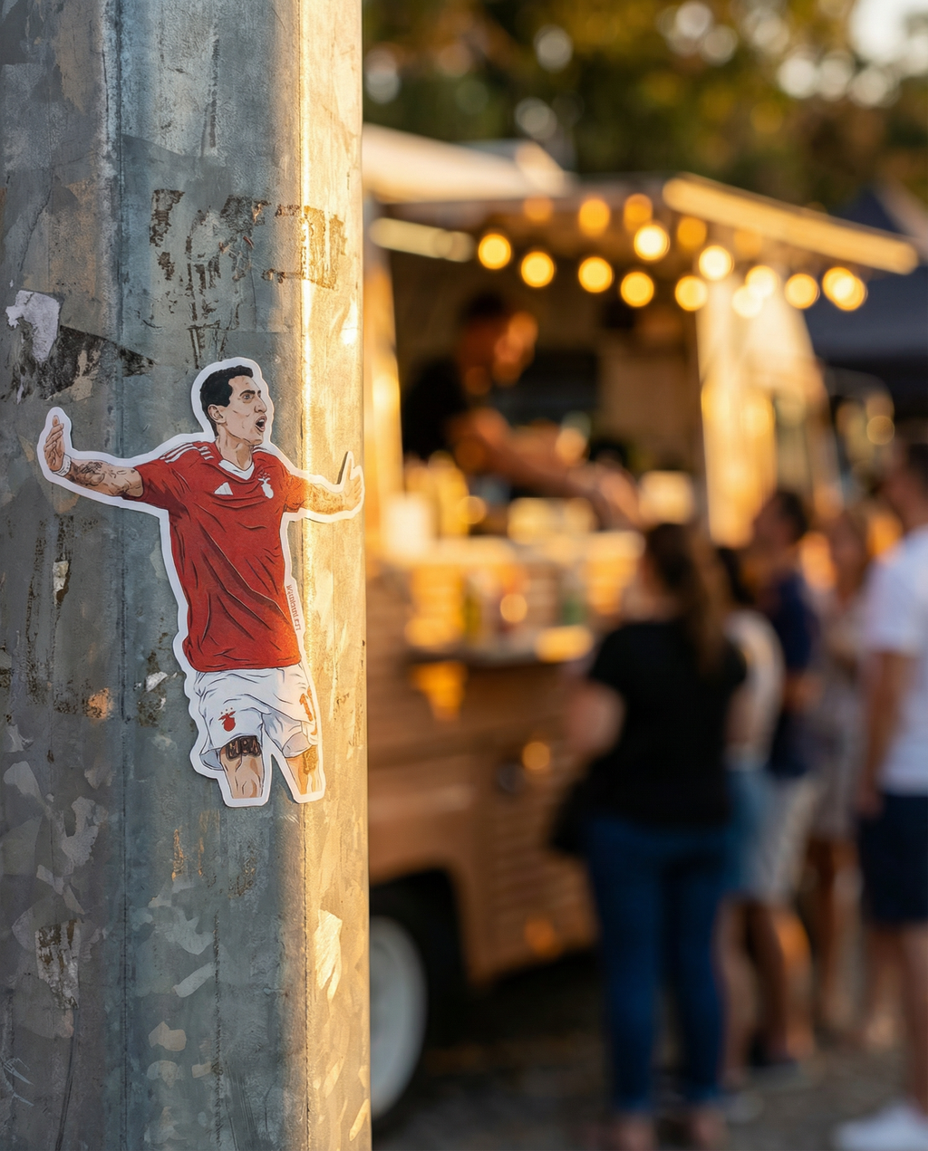 Pack de 6 stickers originais