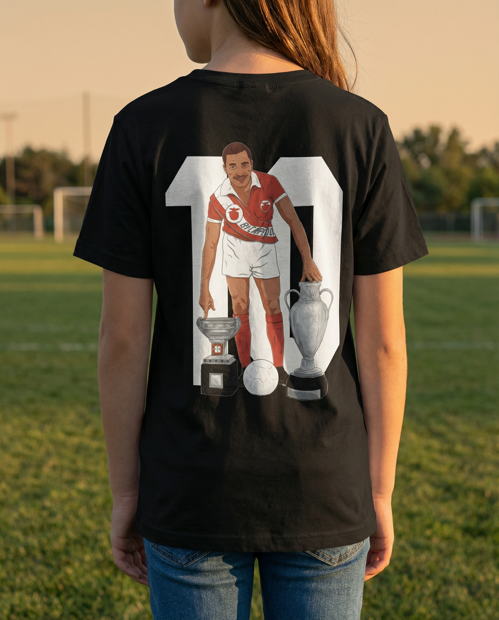 Tshirt Criança Eterno Capitão - Jogador 10